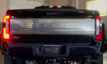 Load image into Gallery viewer, Pic of the Limitless Taillight Running Strobe/Warning/Emergency Light kit that fits 2023-Present Ford Super Duty F250/F350 Alumiduty trucks 
