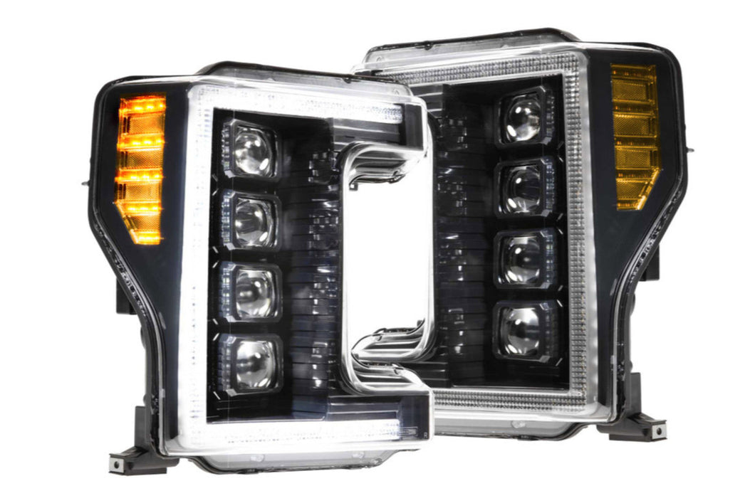 2017 - 2019 XB LED Headlights Clear DRL OEM Halogen