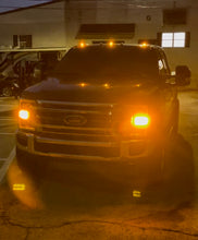 Load image into Gallery viewer, Video of the Limitless Contractor Basic Bundle for Strobe/Warning/Emergency Light kit that fits 2020-2022 Ford Super Duty F250/F350 trucks