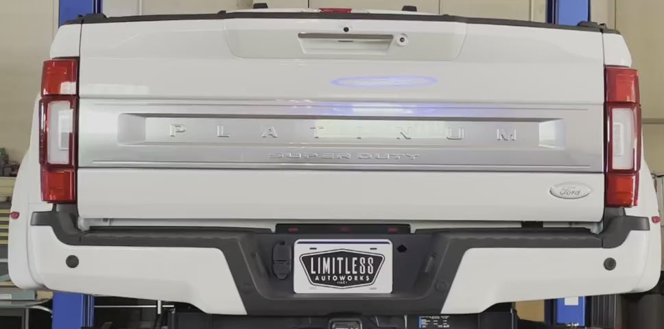 Video of the Limitless LED Taillight Running Strobe/Warning/Emergency Light kit that fits 2020-2022 Ford Super Duty F250/F350 trucks 