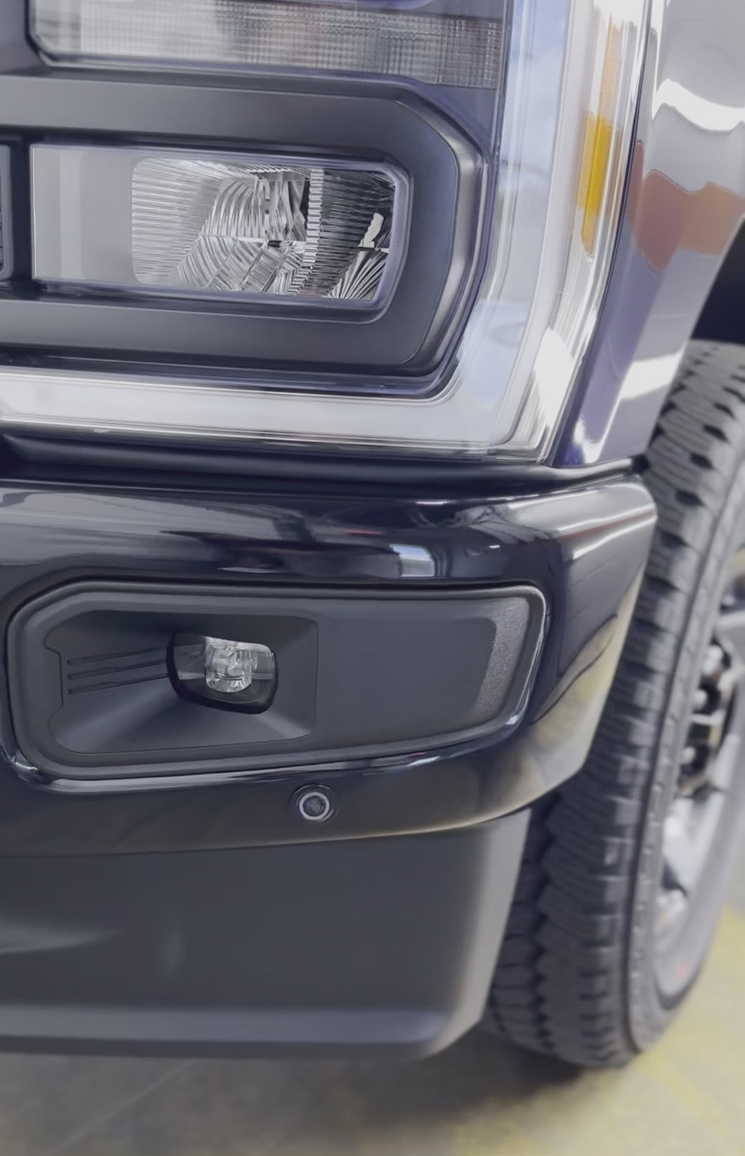 Video of the Limitless LED Fog Light Strobe/Warning/Emergency Light kit that fits 2023-Present Ford Super Duty F250/F350 Alumiduty trucks 